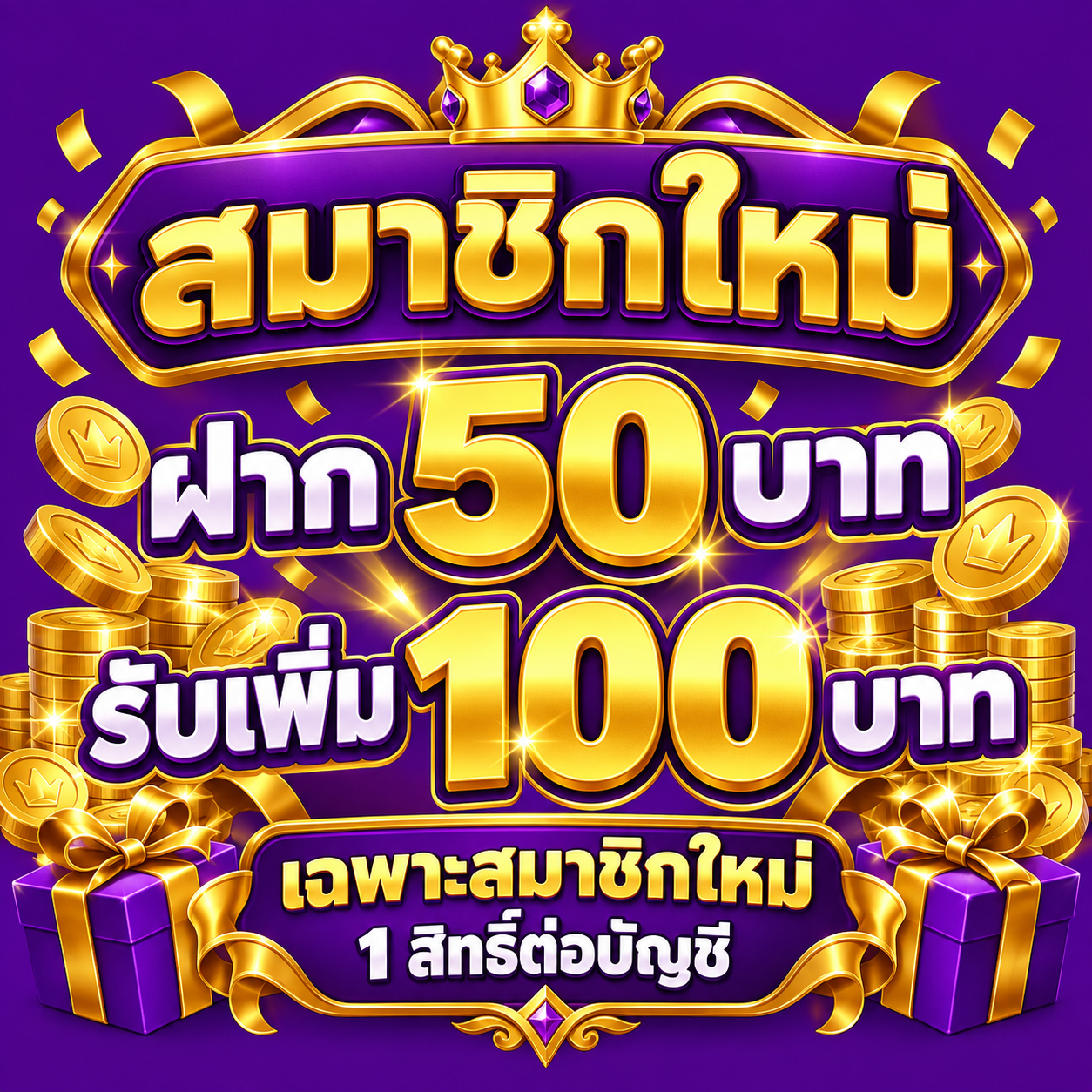 โปรโมชั่น jeedz88 สมาชิกใหม่ ฝาก 50 บาท รับเพิ่ม 100 บาท