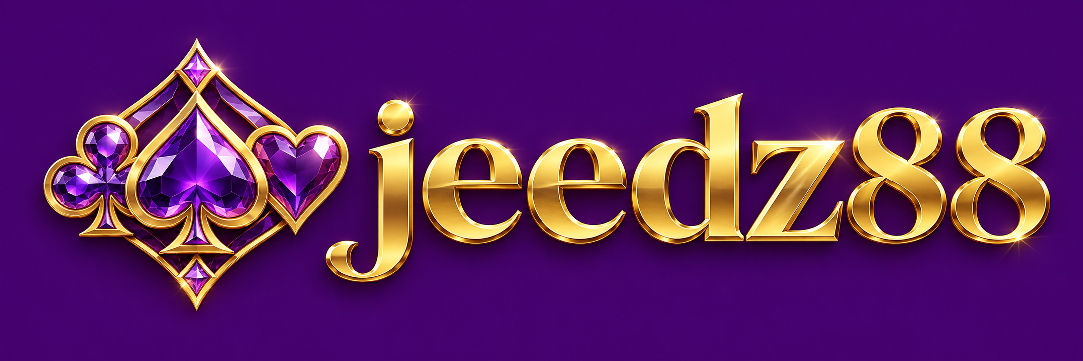 โลโก้ jeedz88 สีม่วงทอง